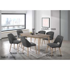 dining table + 6 chairs mod: 2255